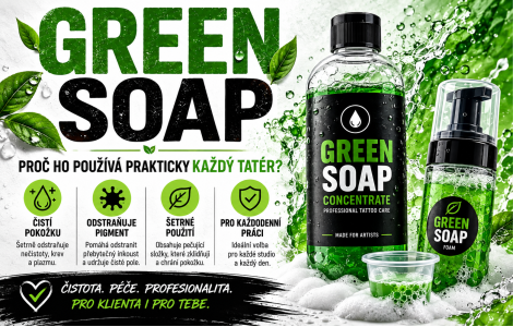 ČO JE TO GREEN SOAP A AKO SA RIEDÍ?