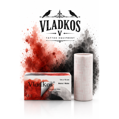 Ochranná fólia po tetovaní VLADKOS PROTECTIVE MATNÁ rolka 1m x 15cm