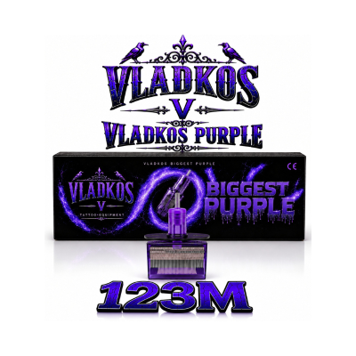 Tetovacia cartridge Vladkos BIGGEST PURPLE 123M1