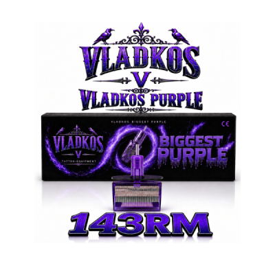 Tetovacia cartridge Vladkos BIGGEST PURPLE 143RM