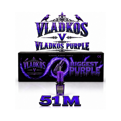 Tetovacia cartridge Vladkos BIGGEST PURPLE 51M1