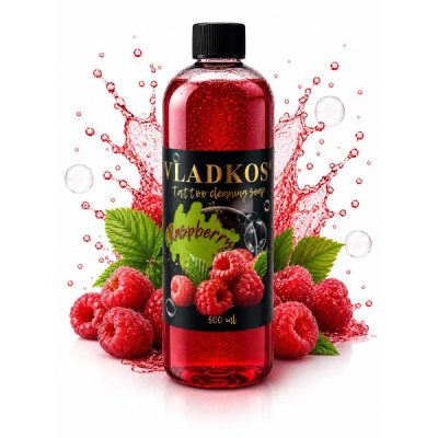 Vladkos mydlo na tetovanie Raspberry 500 ml koncentrát