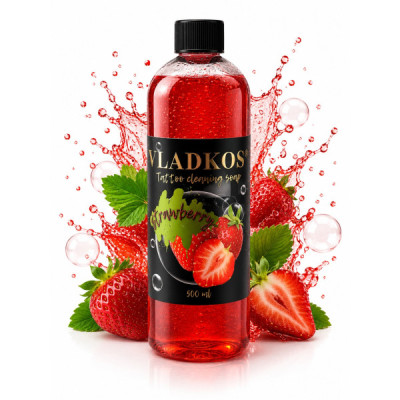 Vladkos mydlo na tetovanie Strawberry 500 ml koncentrát