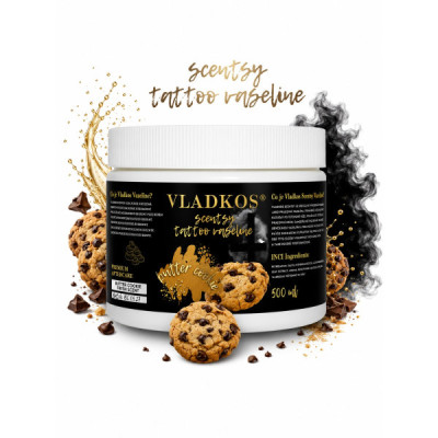 Vladkos Scentsy Vazeline vazelína na tetovanie 500 ml Butter Cookie