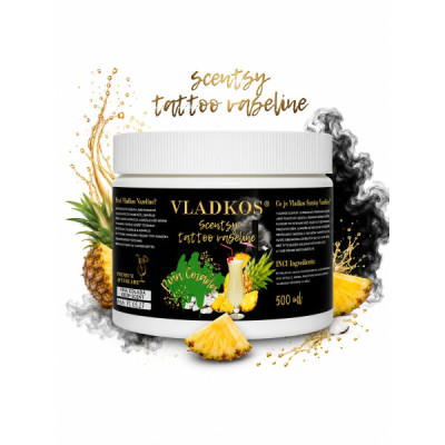 Vladkos Scentsy Vazeline vazelína na tetovanie 500 ml Piña Colada