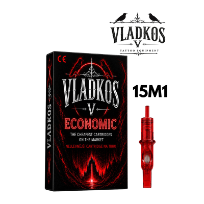 Tetovací cartridge VLADKOS ECONOMIC 15M1