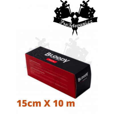 Ochranná fólia na tetovanie Bloody Film 15 cm x 10 m