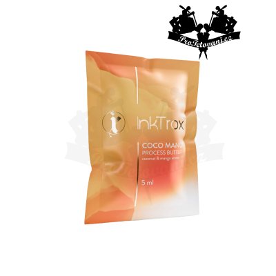 Pracovné maslo na tetovanie InkTrox Kokos a Mango 5ml SHOT