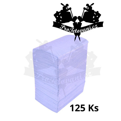Vodeodolné podložky na tetovanie FIALOVÉ 125 Ks MAXI BALENIE