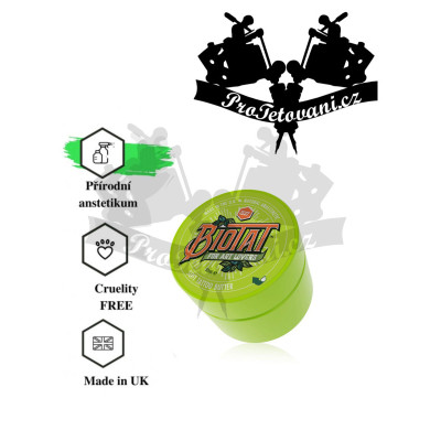 BIOTAT Zest Soft Butter – masť s znecitlivujúcim účinkom a starostlivosťou po ošetrení 50 ml