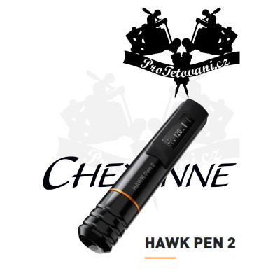 Cheyenne Hawk Pen 2 Black batériový rotačný tetovací strojček