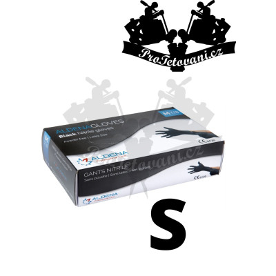 Nitrilové rukavice ALDENA BLACK S