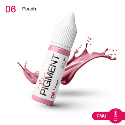 Farba na permanentný make-up THE PIGMENT 06 PEACH – 15 ml REACH