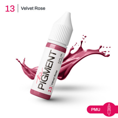 Farba na permanentný make-up THE PIGMENT 13 VELVET ROSE – 15 ml REACH