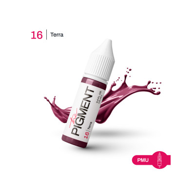 Farba na permanentný make-up THE PIGMENT 16 TERRA – 15 ml REACH