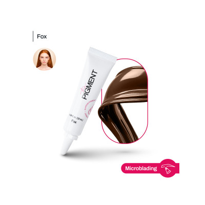 Farba na permanentný make-up Microblading Pigment FOX – 10 ml REACH