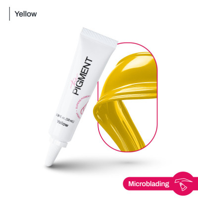 Farba na permanentný make-up Microblading YELLOW – 10 ml REACH