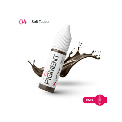 Farba na permanentný make-up THE PIGMENT 04 Soft Taupe – 15 ml REACH