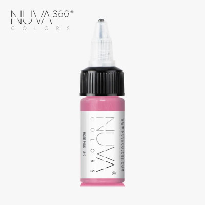Farba pre permanentný make up Nuva 210 Rose Pink REACH 15 ml