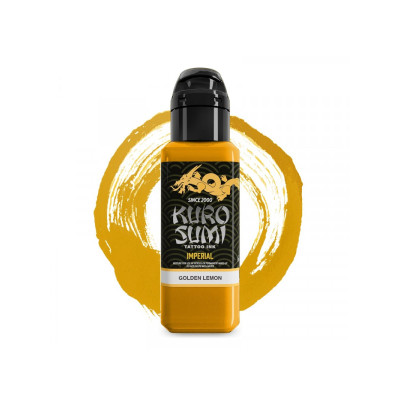 Tetovacia farba Kuro Sumi Imperial - Golden Lemon 22 ml