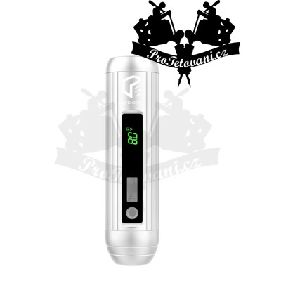 Bezdrôtový rotačný tetovací strojček EZ Defender X Silver 3,5 mm