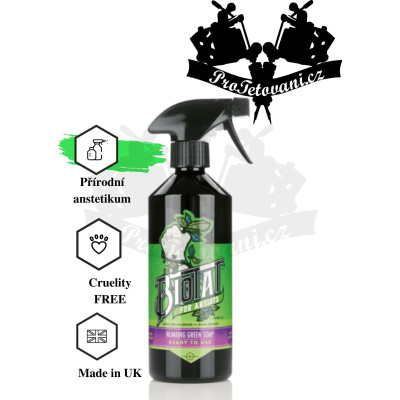 Biotat NUMBING Green Soap v SPREJI 500 ml