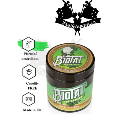 BIOTAT Tattoo Butter znecitlivujúce pracovné maslo 500g