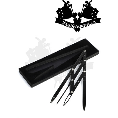 Caliper posuvné meradlo pre permanentný make up BLACK