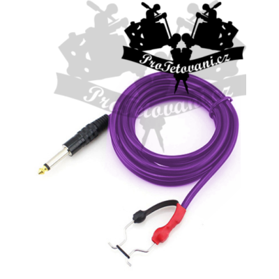 Clip cord pre tetovacie strojčeky Puller Violet