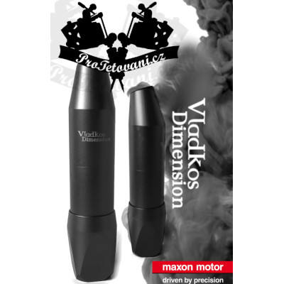 Rotačný tetovací strojček Vladkos Dimension Maxon Black