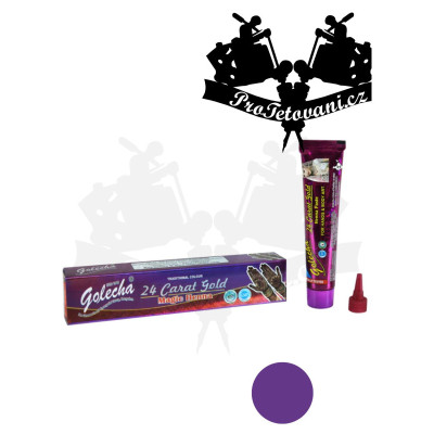 Golecha 24 Carat Purple Henna Tube Fialová Henna na telo