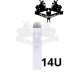 Ihla čepelka pre 3D permanentný make up U14 pin round sterilný