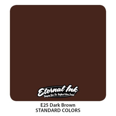Eternal ink Dark Brown umelecká farba