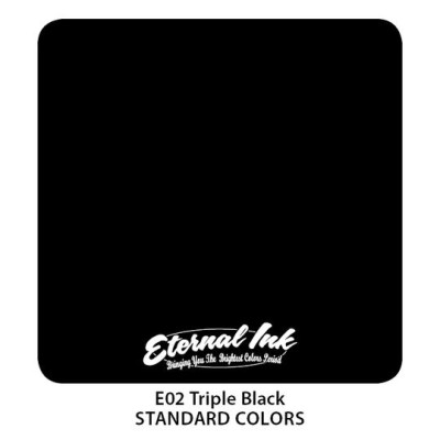 Eternal ink Triple Tribal Black umelecká farba