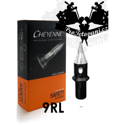 Originálny tetovací cartridge Cheyenne Safety 9 RL