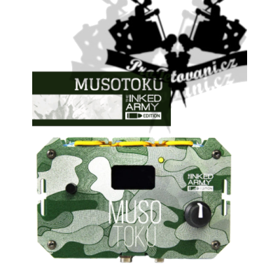 Originálny tetovací zdroj MUSO TOKU Edition The Inked Army