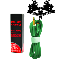 Prémiový RCA cord silikónový hrubý green