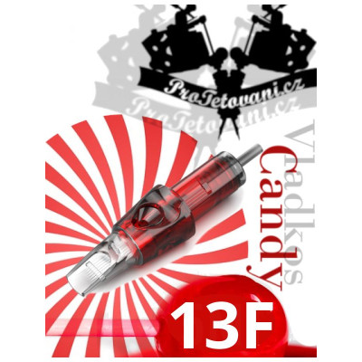 Profesionálna tetovacia cartridge Vladkos Candy 13 Flat