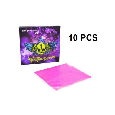 Ochranný obal na tetovací strojček 10ks PINK