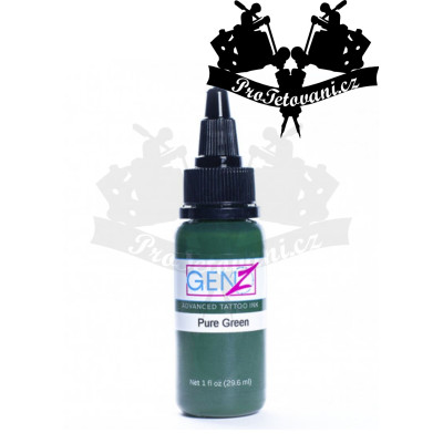 Intenze GEN-Z Pure Green 30 ml tetovacia farba