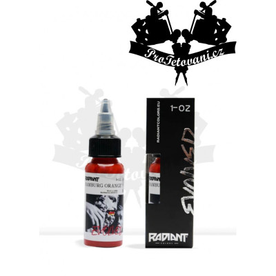 Tetovacia farba Radiant EVOLVED Hamburg Orange 30 ml