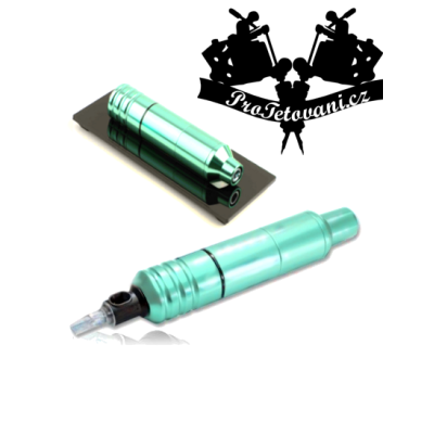 Rotačný tetovací strojček PEN STANDART Turquoise