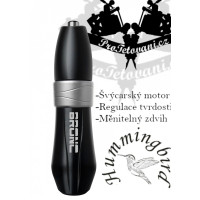 Rotačný tetovací strojček Hummingbird BRONC V10 GREY