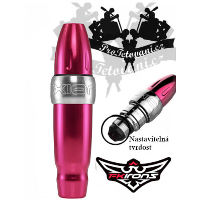Rotačný tetovací strojček pre PMU FK IRONS SPEKTRA XION S Bubblegum