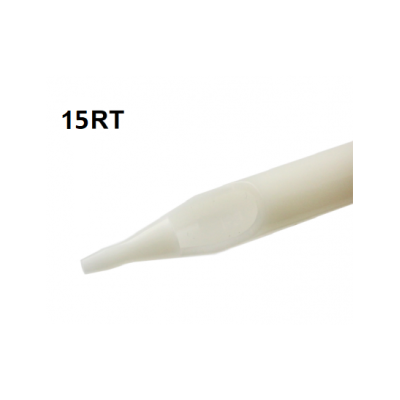 Sterilná tetovacia špička tip 15RT biela