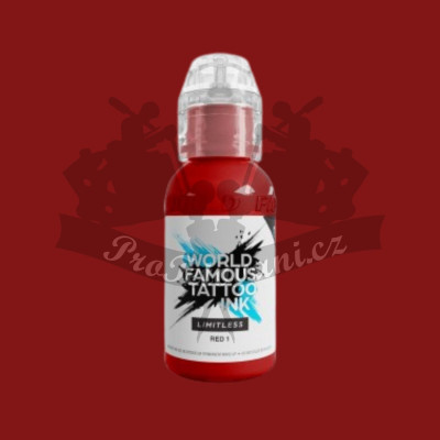 Tetovacia farba World Famous Limitless DARK RED 1 30 ml REACH 2023