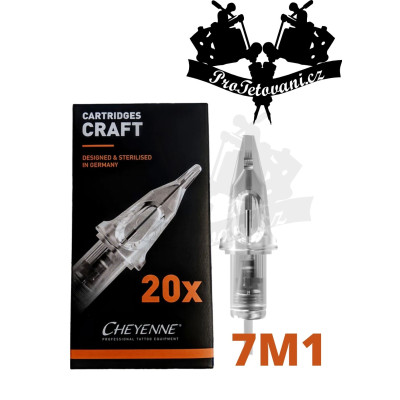 Tetovací cartridge CHEYENNE CRAFT 7M