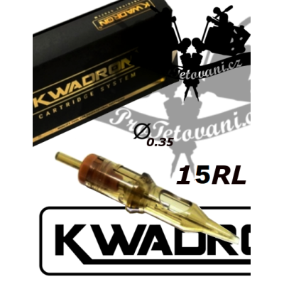 Tetovacie cartridge KWADRON 15RL