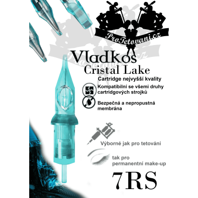 Prémiová tetovacia cartridge VLADKOS CRISTAL LAKE 7RS