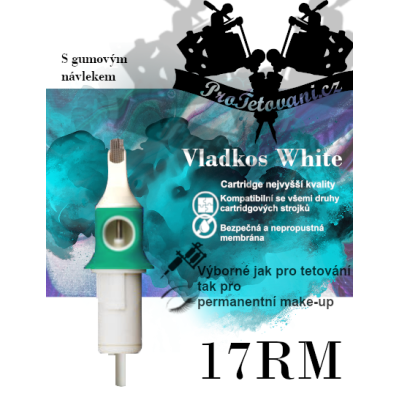 Tetovacia cartridge Vladkos White s návlekom 17RM